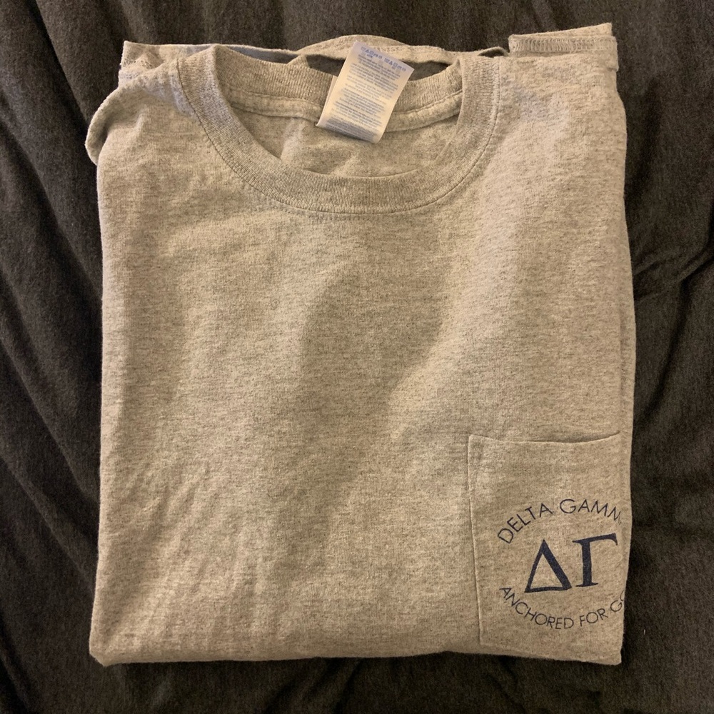 Delta Gamma Anchored for Good Long Sleeve Tee